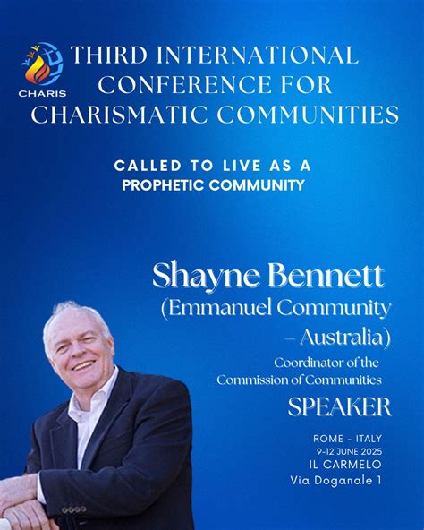 Tercera Conferencia Internacional de Comunidades Carismáticas - CHARIS