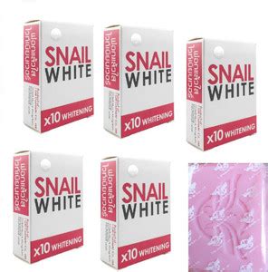 Snail White Soap For Good Looking Skin Pack Of 5 - Price in India, Buy ...