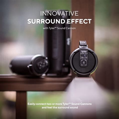 Buy Tyler Wireless Bluetooth Speaker Water Resistant Long Range 200 ...