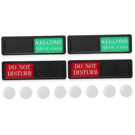 4 Pcs Dishwasher Tiles Do Not Disturb Office Sign for Door Private Sign ...