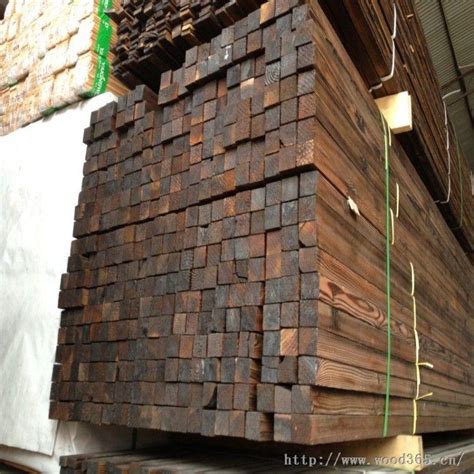 整体碳化木(炭化木)锯材 - - 防腐木料供应 - 园林资材网