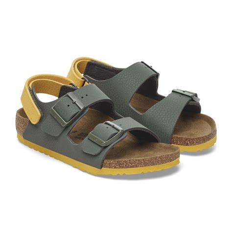 Milano AS Kids Birko-Flor Desert Soil Thyme/Ochre | BIRKENSTOCK