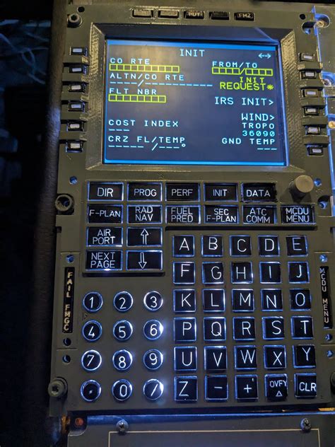 Image result for A320 MCDU Tutorial