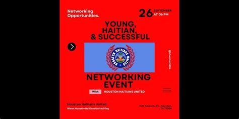 Young, Haitian, & Successful Networking Event, Axelrad Beer Garden ...