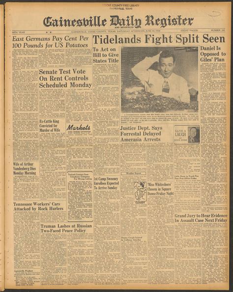 Gainesville Daily Register and Messenger (Gainesville, Tex.), Vol. 60 ...