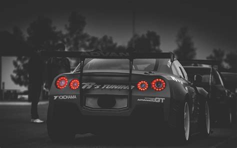 Black Nissan GTR Wallpapers - Top Free Black Nissan GTR Backgrounds ...