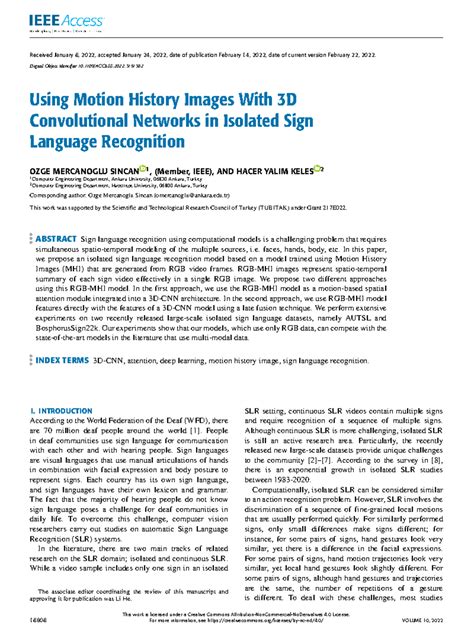 Using Motion History Images With 3D Convolutional Networks in Isolated ...