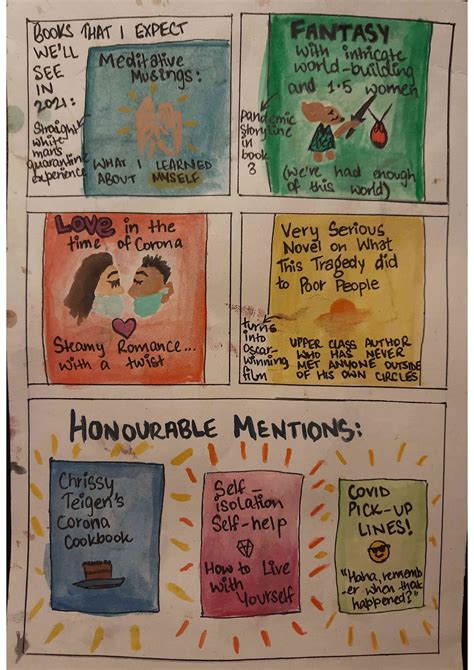 How to read and write without guilt during a pandemic: A graphic narrative