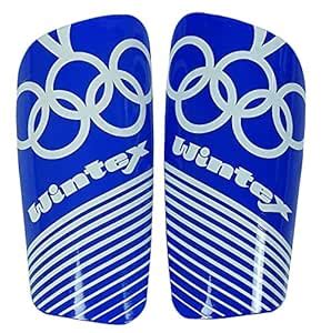 Wintex Football Shin guards (Olympic circles) : Amazon.in: Sports ...