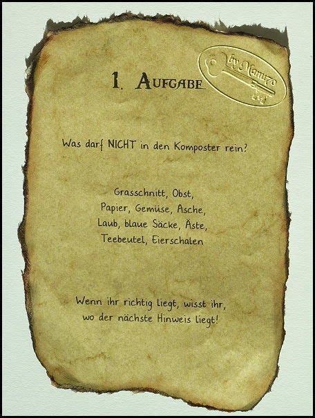 Schatzsuche Kindergeburtstag Einladung