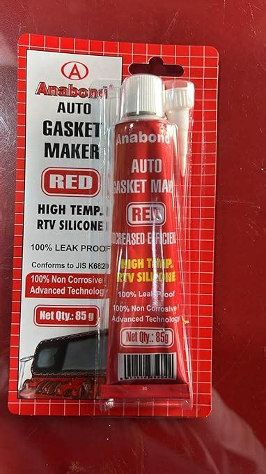 Patel Enterprise Anabond AN7125 Gasket Maker Red - 85 GMS - High Temp ...
