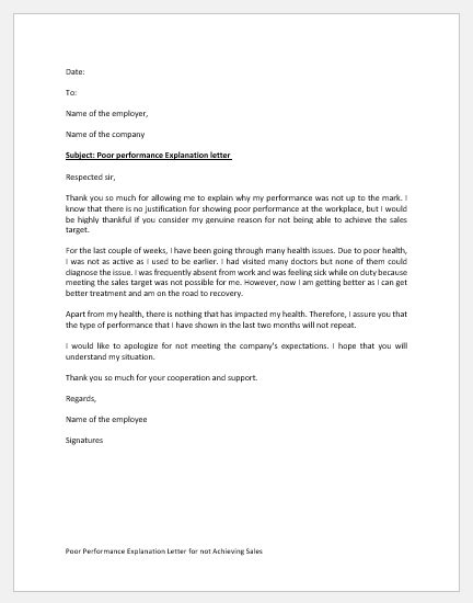 Image result for How to Answer Query On Poor Performance