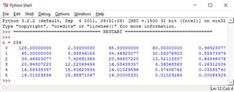 Image result for Python Code for the Babalonian Algorithm