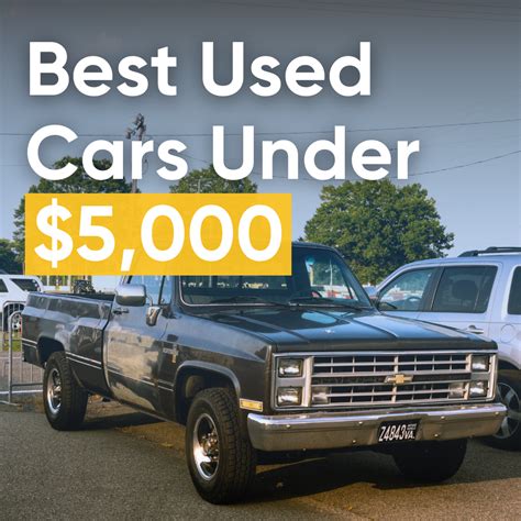 Best Used Cars under $5000