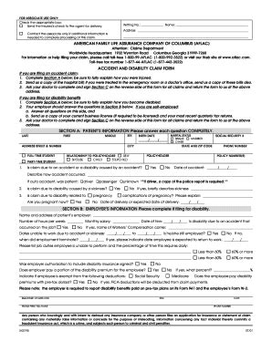 Aflac Dental Form - Fill and Sign Printable Template Online
