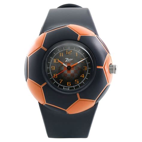 Buy Online Zoop Analog Football Watch with Black Dial & Black Strap for ...
