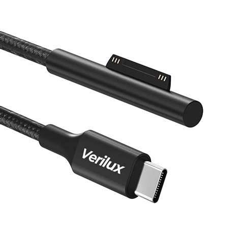 Verilux® TYPE C Charging Cable for Surface Laptop, 5.9ft Surface TYPE C ...