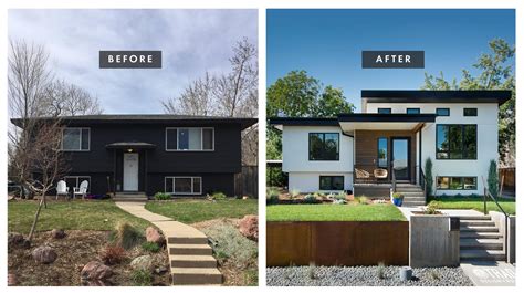 Home Exterior Remodel Before And After Before + After Full Home Tour