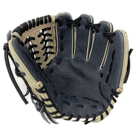 Gloveworks 11 Inch Blonde Navy Infield Baseball Glove Right Hand Throw ...