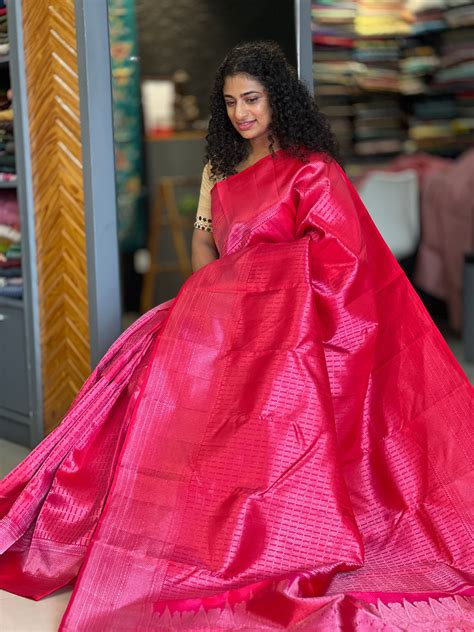 Hand-Woven Kanchipuram Saree | BAS116 – Aham Designer Boutique