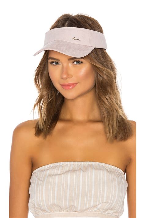 Don Paris Visor in Rose | REVOLVE