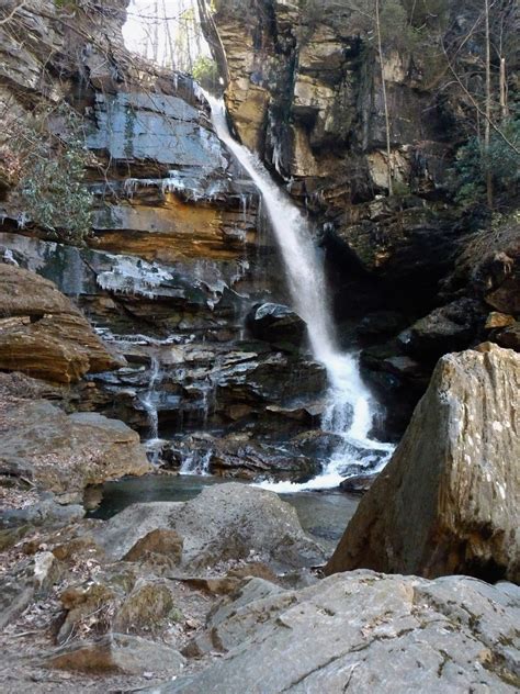 Big Bradley Falls - Saluda, Polk County, North Carolina - World of ...