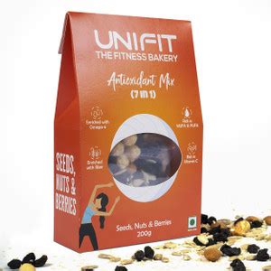 Unifit Antioxidant Mix of Seeds, Nuts & Berries | Healthy Mix ...