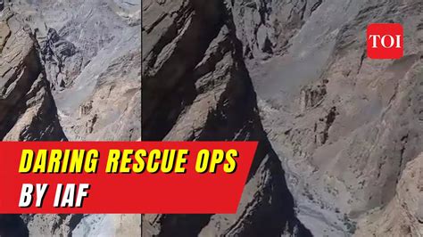 Watch: IAF rescues five personnel of UT Disaster Relief Force from ...