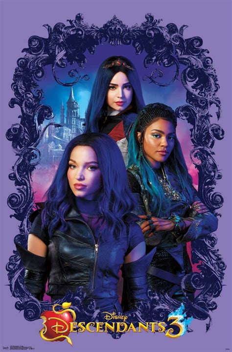 Evie,Mal y Uma Os imagináis si fueran hermanas??? | Disney descendants ...