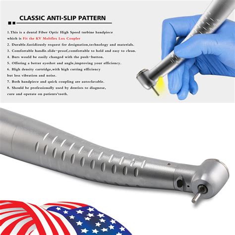 KaV Style Dental Fiber Optic High Speed Turbine | Ubuy India