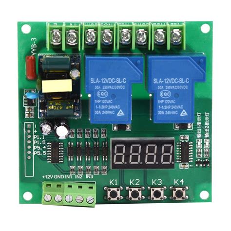 Motor Control Board 220v Motor Forward Reverse Control Board Relay ...