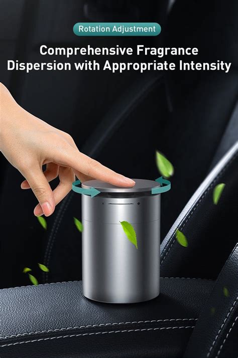 Baseus Car Air Freshener Diffuser Auto Perfume Aromatherapy Ions ...