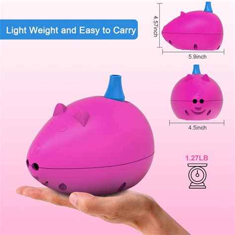 Buy Mini Balloon Pump Portable Balloon Inflator -Tiny Mice Shape ...