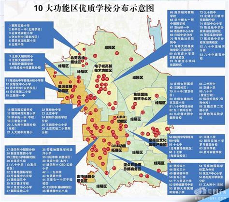 【最新整理】北京小升初参考：朝阳区15个学区分布图盘点 - 爱贝亲子网