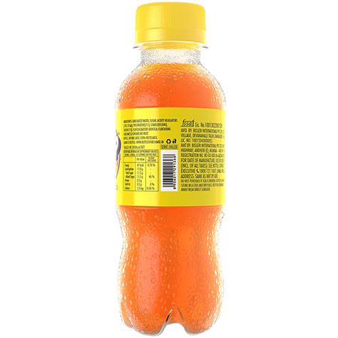 Bisleri Pop Orange Flavoured Soft Drink, 160 ml