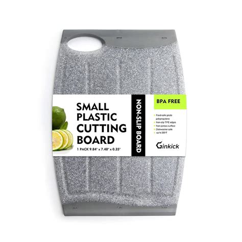 Buy Small Plastic Cutting Board, 7.48" Mini Cutting Board for Small ...