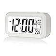 Buy AERYS Digital Alarm Clock, Table Clock with Automatic Sensor, Date ...