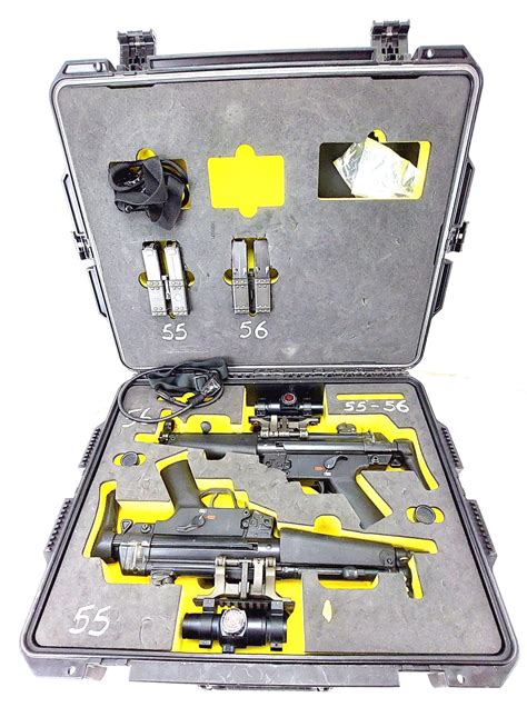 German Made, c1986, Two Heckler & Koch MP5 N (US Naval Variant) 9mm ...