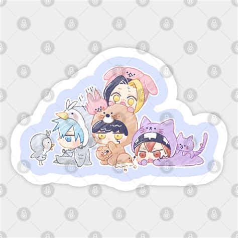 Mashle Chibis - Mashle - Sticker | TeePublic