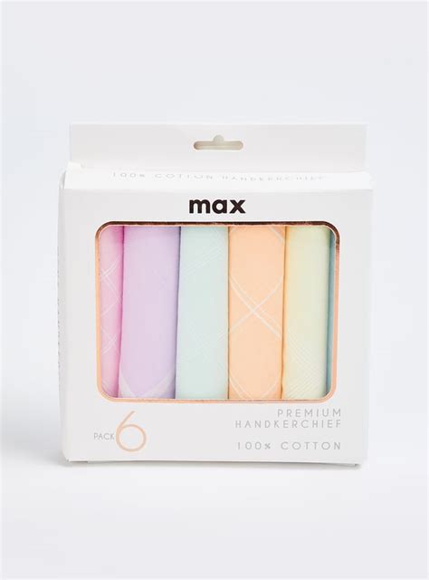 Buy Women Striped Handkerchiefs - Pack of 6 Online at just Rs. 199.0 ...