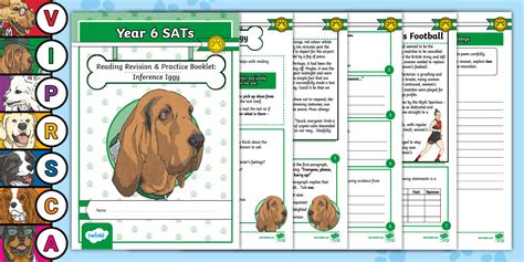Year 6 SATs Survival: Reading Revision & Practice Inference Iggy Booklet