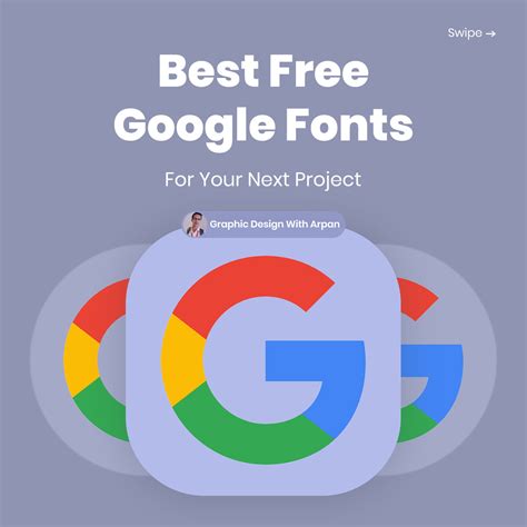 Best Free Google Fonts :: Behance