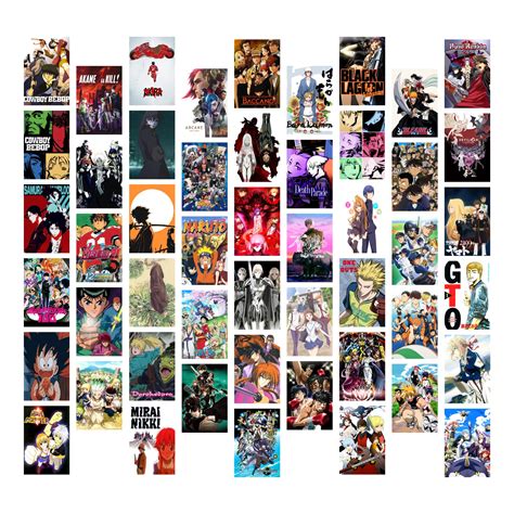 Deed Wall Anime Wall Collage Kit Aesthetic Pictures Anime Posters ...