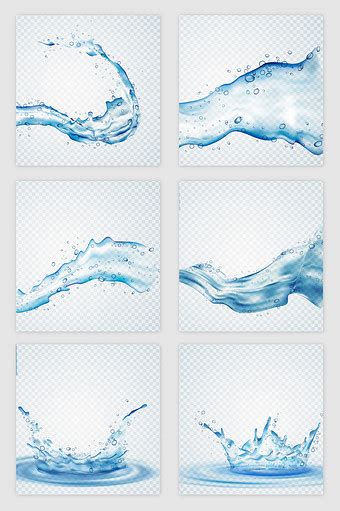 水流素材图片_水流设计素材_红动中国