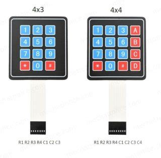 Arduino Keypad Code 的图像结果