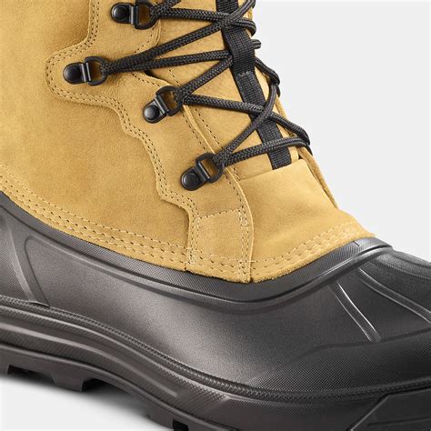 Men’s Waterproof Winter Boots - SH 900 - Yellow ochre - Quechua - Decathlon