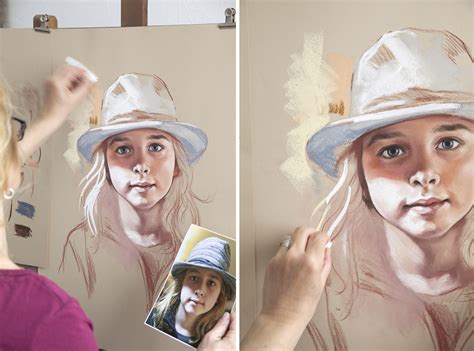 Pastel Portrait Tutorial 的图像结果