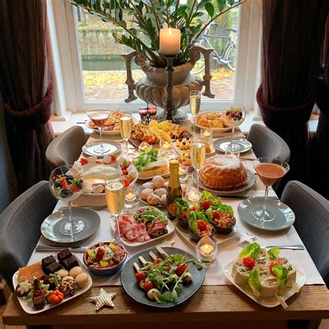 Festive Christmas Brunch Spread