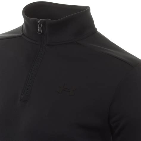 Under Armour Golf Armour Fleece 1/4 Zip 1373358 Black 001 | Function18
