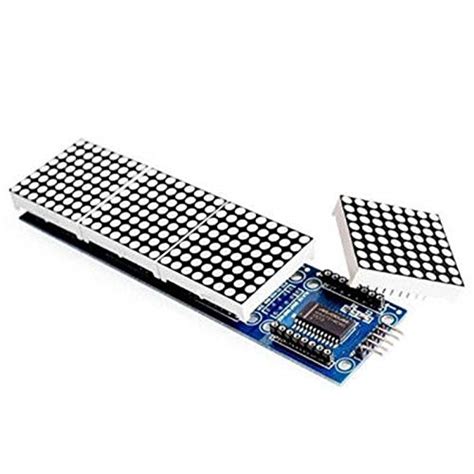 KCHOICE® Dot Matrix Mcu Control Led Display Module Max7219 for Arduino ...